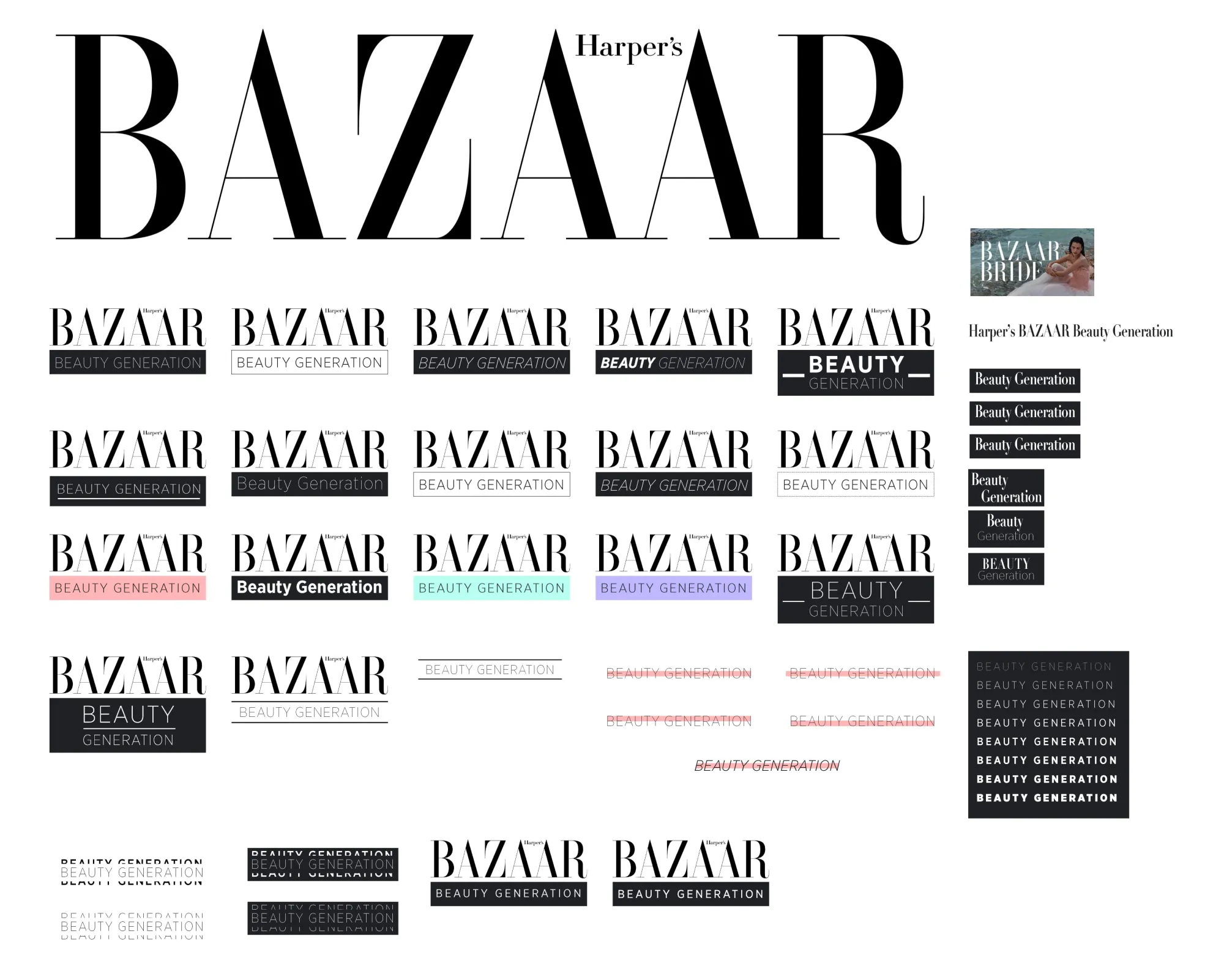 Initial logo concepts
