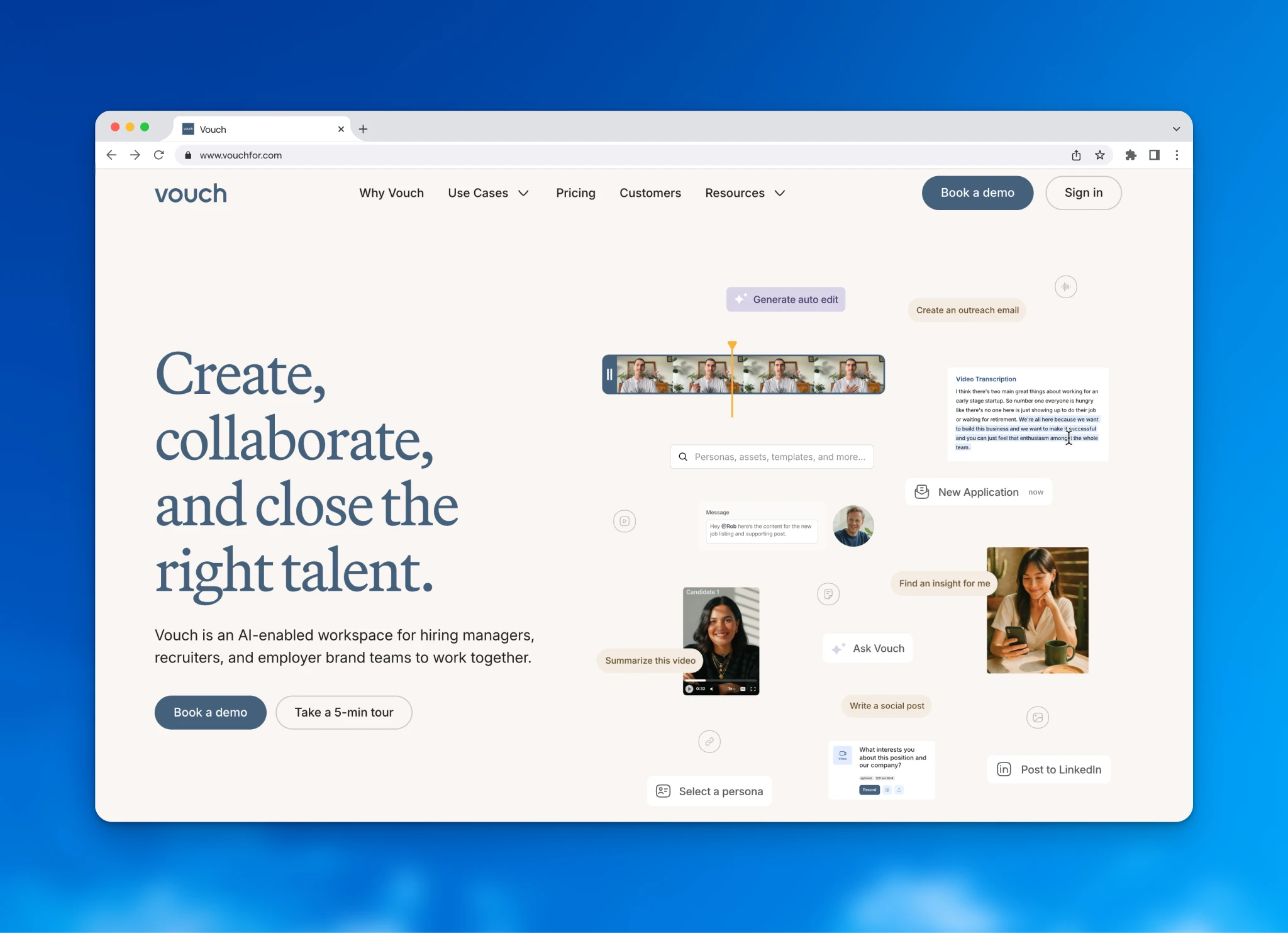 Vouch brand identity