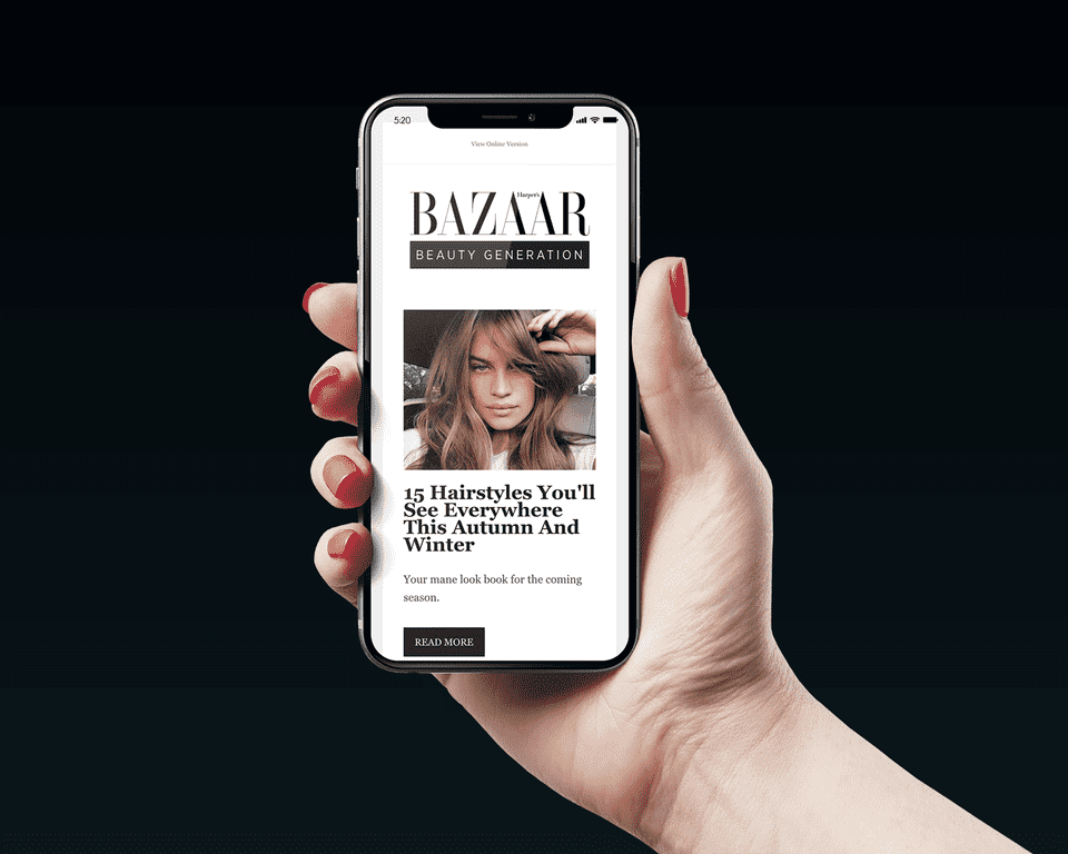 Real Email mockup